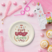 Fun Retro Ugly Sweater Weihnachts-Party Pappteller (Party)