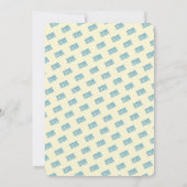 Fun Retro Video Gamer 🎮 Hochzeit Einladung (Rückseite)