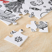 Fun Retro Weihnachten Puzzle (Seite)