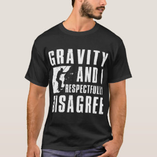 Fun Rock Climbing Kunst für Männer Frauen im Bould T-Shirt