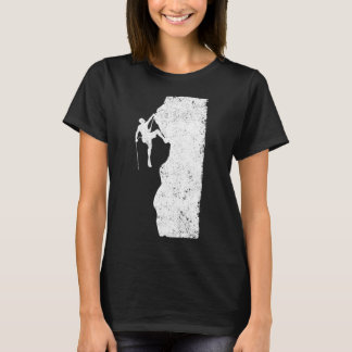 Fun Rock Climbing Mountain Climber Bouldering Moun T-Shirt