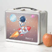 Fun Rocket Spaceman Child's Lunch Box (Beispiel)