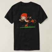 Fun Roller Skaten Monkey T-Shirt (Design vorne)