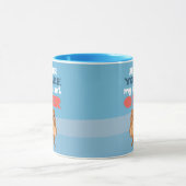 Fun romantische bedeutende OTTER Wortpuff Brust Br Tasse (Zentrum)