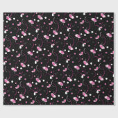 Fun Rosa Abstrakt (Ändern Sie die Hintergrundfarbe Geschenkpapier (Flach)