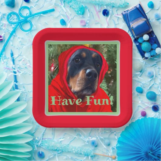 Fun Rottweiler Paper Teller (Party)
