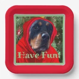 Fun Rottweiler Paper Teller