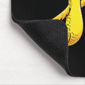 Fun Rubber Chicken Playing Basketball Sport Mousepad (Ecke)