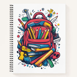 Fun Rucksack-Schulbedarf für Notebooks Notizblock