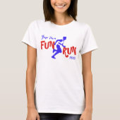 Fun Run Design T-Shirt (Vorderseite)