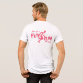Fun Run Design Tri-Blend Shirt (Rückseite voll)