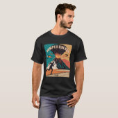Fun Run Vulkan Pompeii Eruption 79 AD T-Shirt (Vorne ganz)