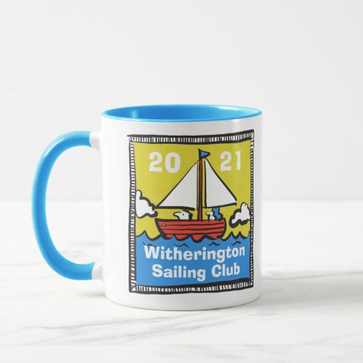 Fun Sailing Club Souvenir Tasse (Links)