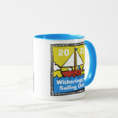 Fun Sailing Club Souvenir Tasse (VorderseiteRechts)