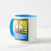 Fun Sailing Club Souvenir Tasse (Vorderseite Links)