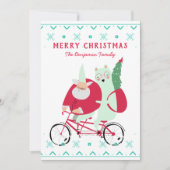 Fun Santa Claus Frohe Weihnachten (Vorderseite)