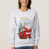 Fun Santa Claus Sweatshirt (Vorderseite)