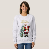 Fun Santa Claus Sweatshirt (Vorne ganz)
