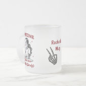 Fun Sarcastic Custom Mattglastasse (Vorderseite Links)