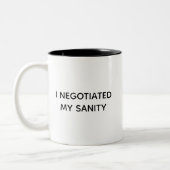 Fun Sarcastic Quote Coffee Mug Gift for Him or Her Zweifarbige Tasse (Links)