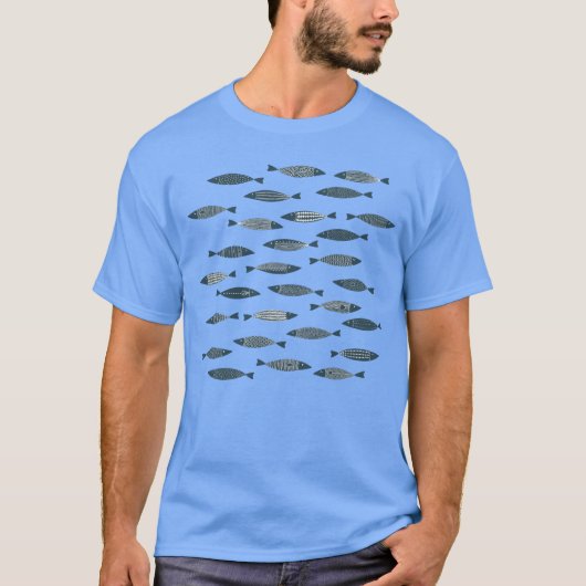 Fun Sardines Fish T-Shirt (Vorderseite)