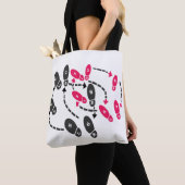 Fun Sassy Retro Cheeky Dance Steps Anleitung Tasche (Von Nahem)