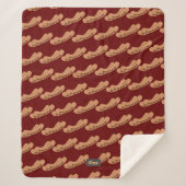 Fun Sausages Pattern to Personalize with Name Sherpadecke (Vorderseite)