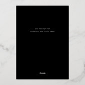 Fun Schachbretts Foto Folien Feiertagskarte (Rückseite)