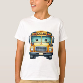 Fun School Bus Design für Kinder T-Shirt