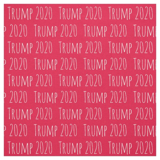 Fun Schriftart Donald Trump 2020 Muster Stoff (Muster)