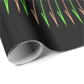 Fun schwarzes Halogengeschenk mit Text Geschenkpapier (Rolleneckpunkt)