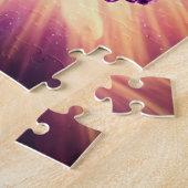 Fun Science Fiction Galactic Lila Cloud Puzzle (Seite)