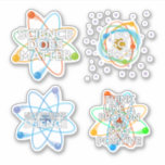 Fun science zitiert stciker Set Aufkleber<br><div class="desc">DIE FUN WISSENSCHAFT ZÄHLT DAS SET DER STICKER. Coole,  trendy und unterhaltsame Wissenschaft inspiriert Aufkleber für alle Wissenschaftler,  Wissenschaftslehrer,  Wissenschaftsschüler,  kurz,  jeder Wissenschaftsfreak in Ihrem Leben (und das schließt Sie ein)! Design: Science Geekness© unter http://www.zazzle.com/sciencegeekness*</div>