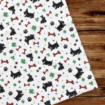 Fun Scottie Kleeblatts Lucky Colorful Niedlich