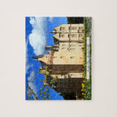 Fun Scottish Brodie Clan's Castle Foto Puzzle (Vertikal)