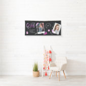 Fun Scrapbook Foto Album Notebook dann & Now Grad Banner (Insitu)