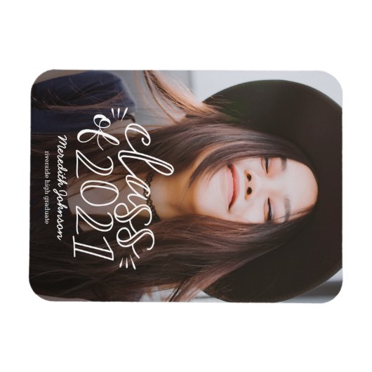 Fun Script Abschluss Magnet (Horizontal)