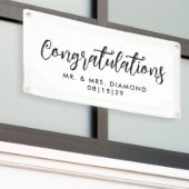 Fun Script Herzlichen Glückwunsch Car Banner (Äußeres Gebäude)