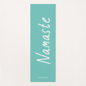 Fun Script Name Personalisiert Yogamatte (Vorderseite)
