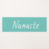 Fun Script Name Personalisiert Yogamatte (Vorderseite (Horizontal))