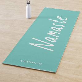 Fun Script Name Personalisiert Yogamatte