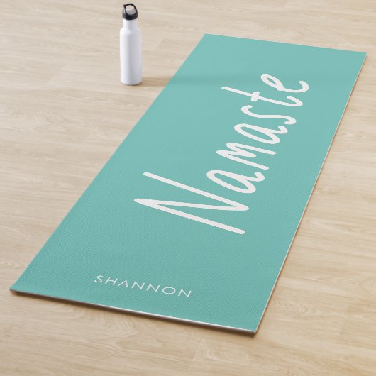 Fun Script Name Personalisiert Yogamatte (Beispiel)