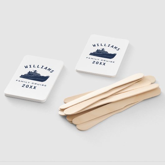 Fun Sea Cruise Ship Family Wiedersehen Sommerurlau Fächer (Non-assembled)