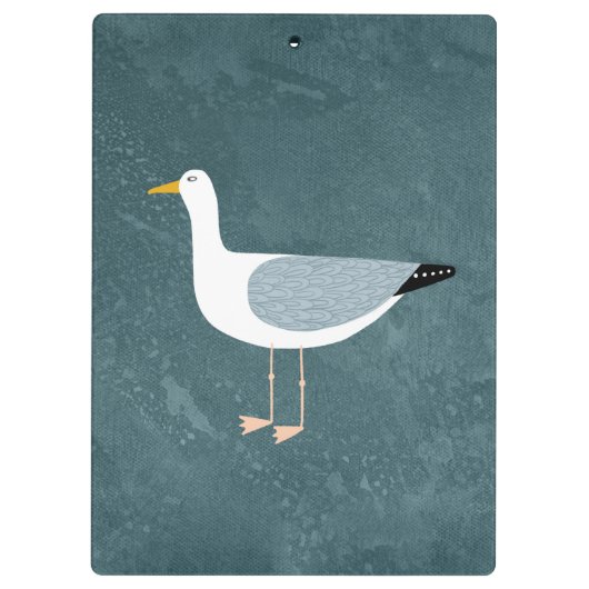 Fun Seagull Klemmbrett (Rückseite)