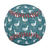 Fun Seagull Pattern Baseball (Rückseite)