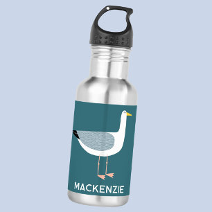 Fun Seagull Personalisiert Edelstahlflasche