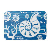 Fun Seashell Muster Strandbad matte (Vorderseite)