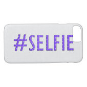 Fun "Selfie" Polka Dot Case-Mate iPhone Hülle (Rückseite (Horizontal))