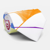 Fun Shapes And Splatters Krawatte (Gerollt)