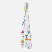 Fun Shapes And Splatters Krawatte (Rückseite)